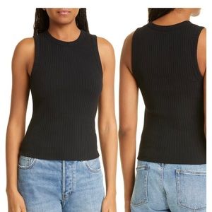 RAILS black racer tank